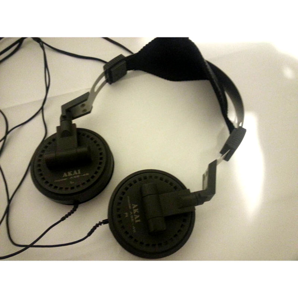 RARE VINTAGE AKAI ASE-45 STEREO HEADPHONES - Picture 3 of 5
